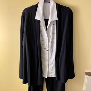 Cardi, pants, skirt J Jill set